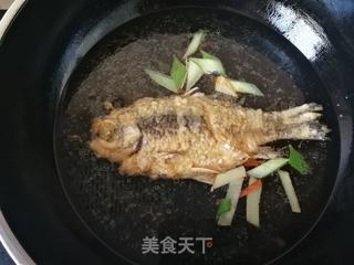 蕃茄白菜鲫鱼汤的做法步骤:6