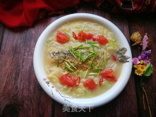 蕃茄白菜鲫鱼汤的做法步骤:15