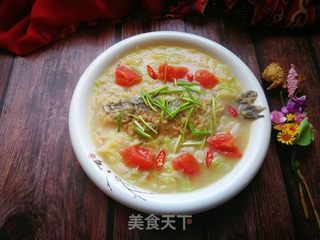蕃茄白菜鲫鱼汤的做法步骤:16
