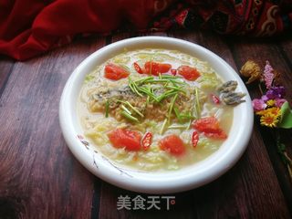 蕃茄白菜鲫鱼汤的做法步骤:17