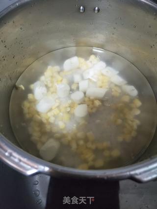 山药玉米粥的做法步骤:6