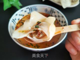 菜芯猪肉馄饨的做法步骤:15