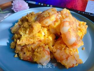 滑蛋虾仁的做法步骤:9