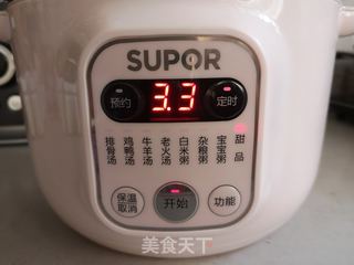 红薯花生桃胶汤的做法步骤:7