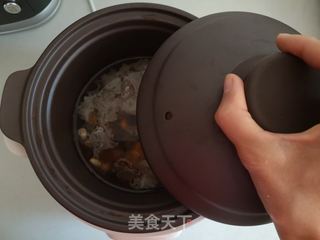 红薯花生桃胶汤的做法步骤:8
