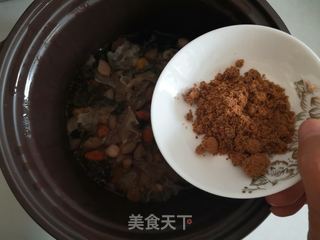红薯花生桃胶汤的做法步骤:10
