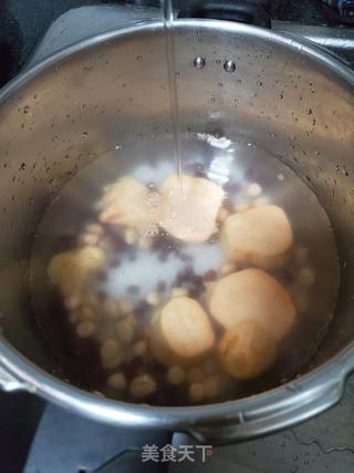 花生红豆番薯粥的做法步骤:6