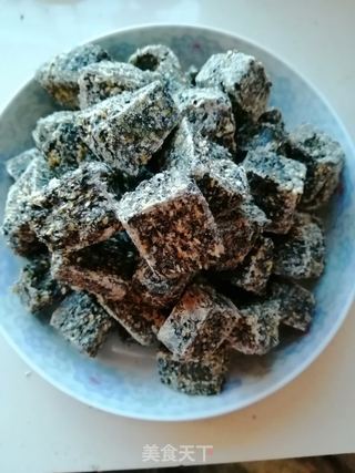 黑白芝麻糖的做法步骤:14