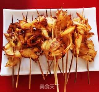 牛筋串的做法步骤:11