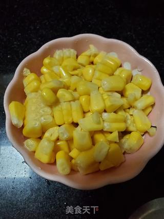 牛肉粒玉米粥的做法步骤:2