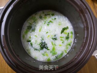 菠菜米粥的做法步骤:10