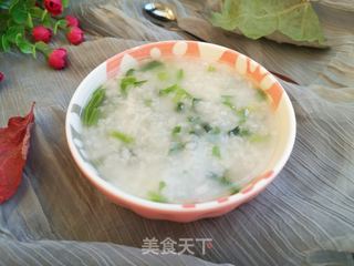 菠菜米粥的做法步骤:11