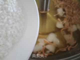 虫草花雪梨稀饭的做法步骤：5