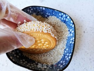 南瓜夹心饼干的做法步骤：8