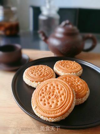 南瓜夹心饼干的做法步骤：13