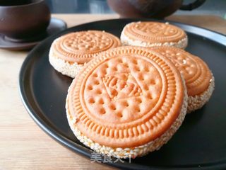 南瓜夹心饼干的做法步骤：14