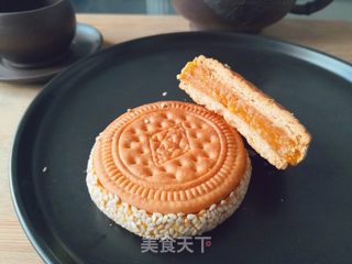 南瓜夹心饼干的做法步骤：17