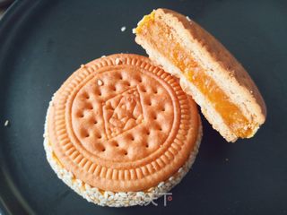 南瓜夹心饼干的做法步骤：18