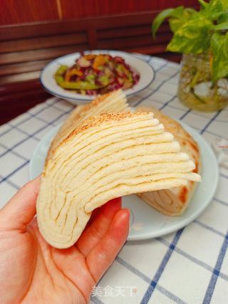 蒸烙千层饼的做法步骤:13