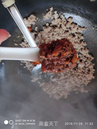 爆下饭的肉末浇蛋羹的做法步骤:9