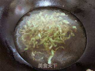 家常炝锅面的做法步骤:3