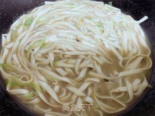 家常炝锅面的做法步骤:5