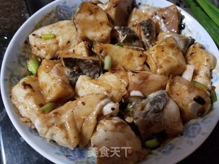豉汁蒸鳕鱼下巴的做法步骤:5
