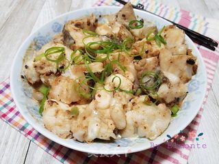 豉汁蒸鳕鱼下巴的做法步骤:9