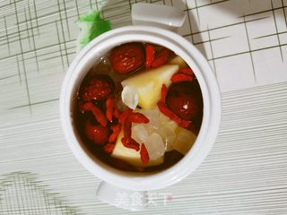 苹果银耳羹的做法步骤:6