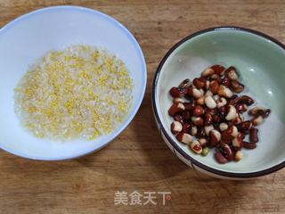 二米豇豆粥的做法步骤:3
