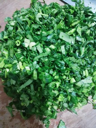 菠菜饺子的做法步骤:5
