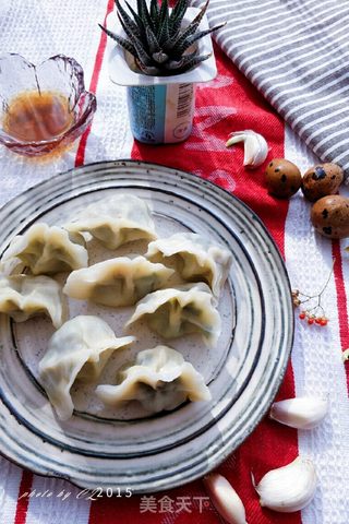 菠菜饺子的做法步骤:17