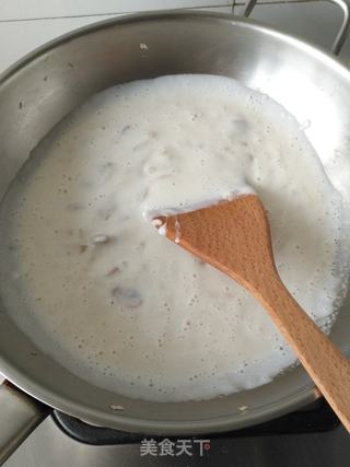 奶油蘑菇浓汤的做法步骤:8