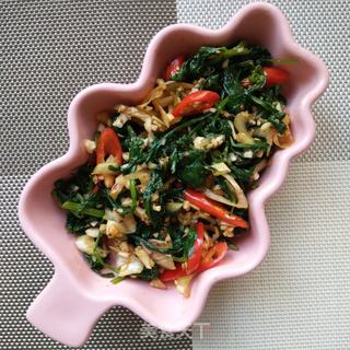 芹菜叶糖醋小咸菜的做法步骤：7