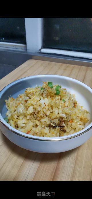 蟹粉炒饭的做法步骤:8