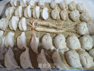 人参饺子的做法步骤:8