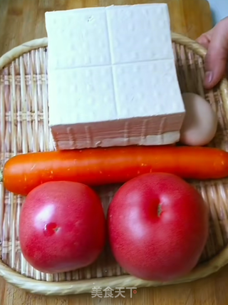 圆豆腐烩菜的做法步骤：1