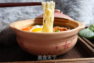 牛奶煮泡面的做法步骤:12