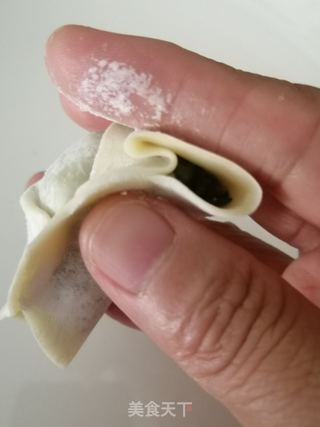 猪肉韭菜饺子的做法步骤:13