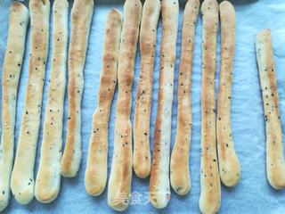 芝麻面包棒的做法步骤:9