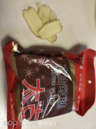 糯米红糖甜水的做法步骤：2