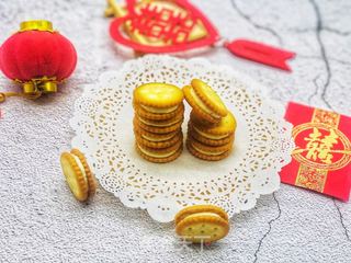纽扣牛轧饼的做法步骤:11