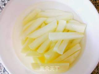 烤薯条的做法步骤:2