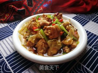 芹菜鸡块炖粉皮的做法步骤:21