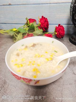 玉米锅烧大米粥的做法步骤:6