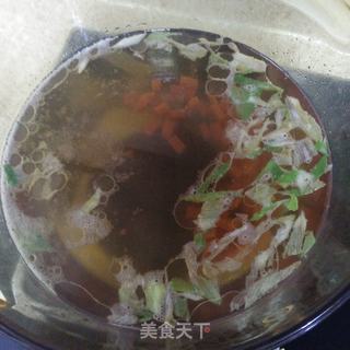 辣白菜煮玉米喳面的做法步骤:6