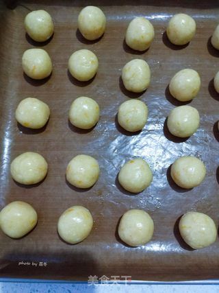 椰蓉橙皮饼干的做法步骤：8