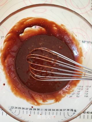 巧克力红豆蛋糕的做法步骤:3