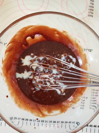 巧克力红豆蛋糕的做法步骤:4