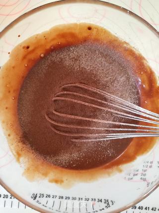巧克力红豆蛋糕的做法步骤:5